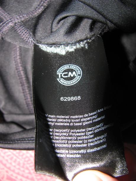 Dámské elastické černé legíny tcm, tcm,s