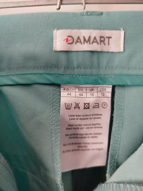 Letní dámské kalhoty zn. damart vel.44, 44