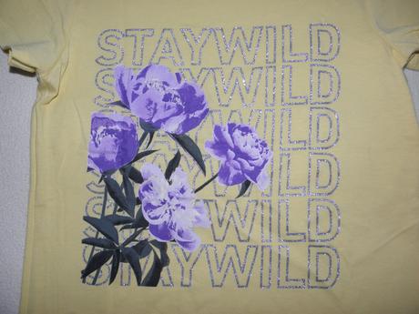 Dívčí žluté tričko zn. page one young vel.134/140, 134