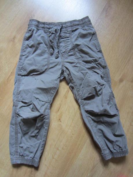 Letní plátěné kalhoty, h&m,92