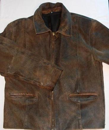 Kožená bunda vel. 42, l