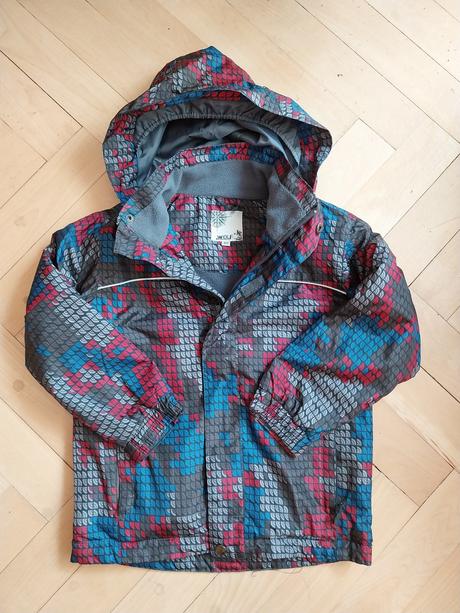 Chlapecká bunda, vel. 104, wolf,104