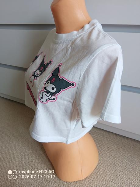 Crop top kuromi zn."sanrio" vel."134-140", sanrio,140