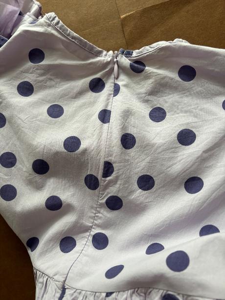 Ob/ šaty s puntiky - v.128, 128