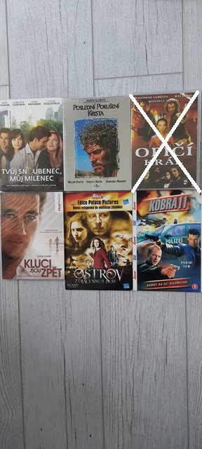 Dvd - nové, zabalené,