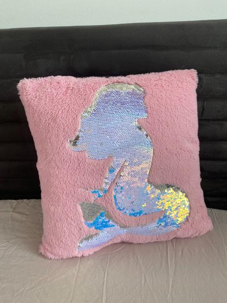 Dívčí dekorativní polštář justice, šířka (cm): 35