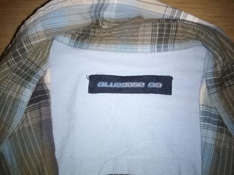 Košile, blue base,128