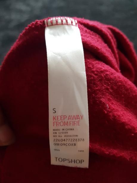 Teplý fleesový overal značky top shop., topshop,s