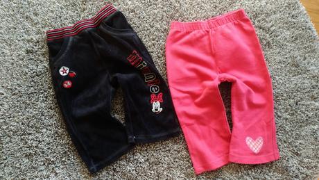 2x tepláky / tepláčky, disney,80