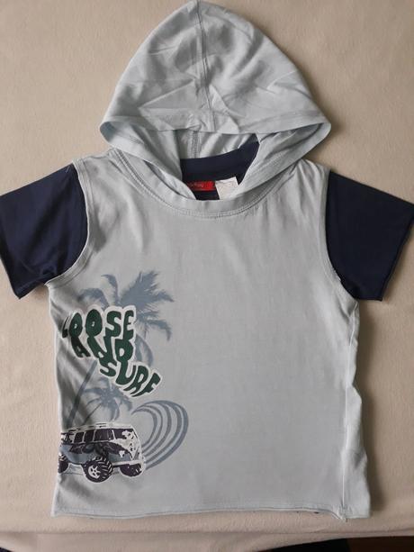 Tričko + vesta vel. 110/116, 110