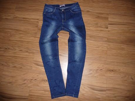 Dívčí džínové kalhoty seagull na 12-13l vel.158, 158