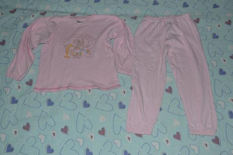 Bavlněné teplejší pyžamo pyžamko, 122