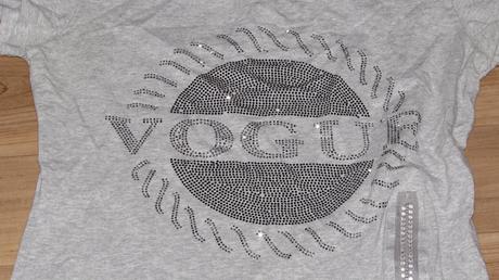 Tričko s kamínky a zipem vel. 146/152, 152