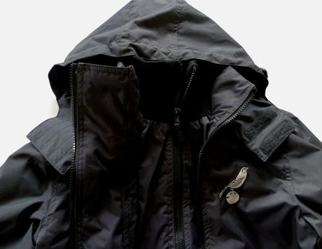 Šusťáková bunda s kapucí vel. 140, 140