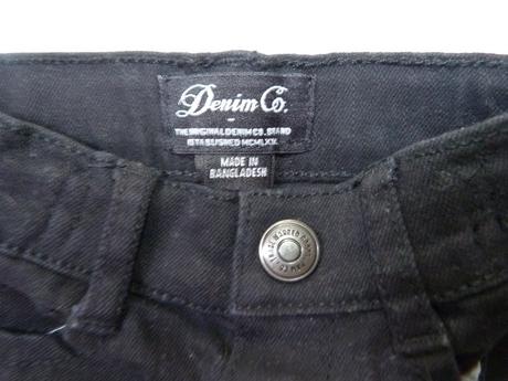 Džíny s regulací vel.62, denim co,62
