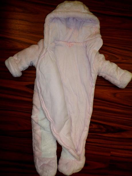 Překrásná hodně teplá zimní kombinéza, f&f,80