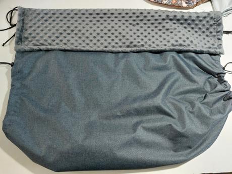 Nepadací nepromokavé deky kočárkovina +minky,