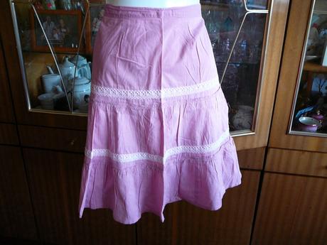 Růžová letní sukně blanche porte., xl