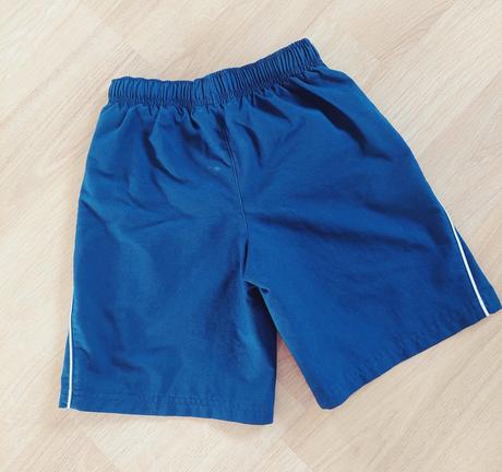 Kraťasy, šortky sportovní nike - modré v. 116-122, nike,116