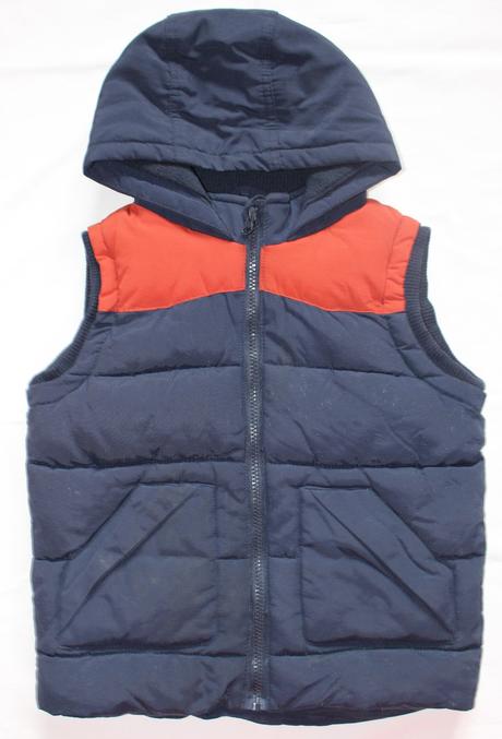 Ah9. podzimní vesta 5-6 let, nutmeg,116