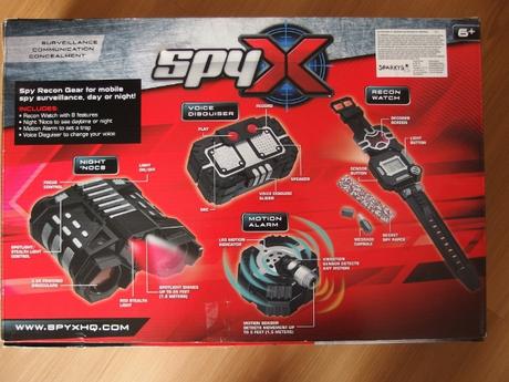 Velká špionská sada s dalekohledem spyx - j.nová,