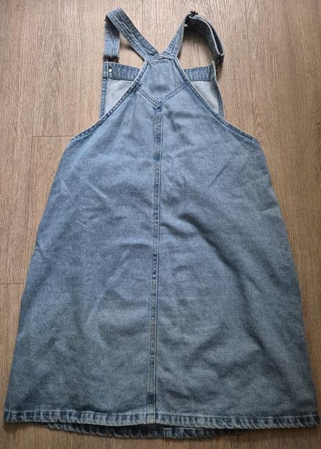 Laclové jeans šaty, marks & spencer,164