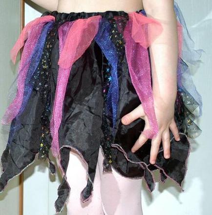 Sukýnka karnevalová pro čarodějnici, 