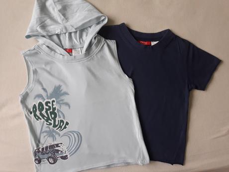 Tričko + vesta vel. 110/116, 110