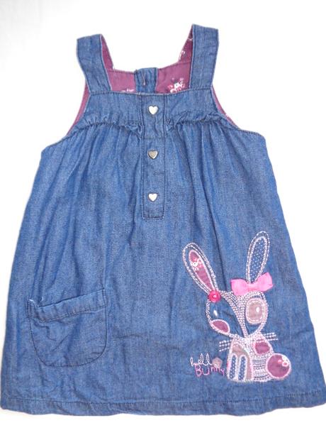 Luxusní dvouvrstvá šatovka s králičí holčičkou, early days,74