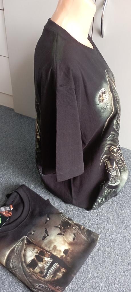 Tričko zn."rock chang" svítí ve tmě vel."s+l", 