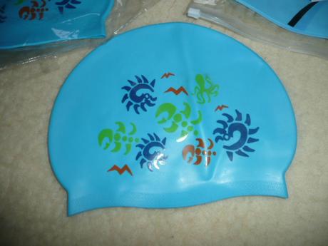 Koupací čepice kids 2-5 let gumová,