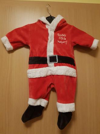 Vánoční overal značky tesco, vel. newborn., 56