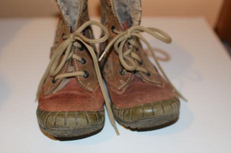 Kožené zimní botky, fare,26