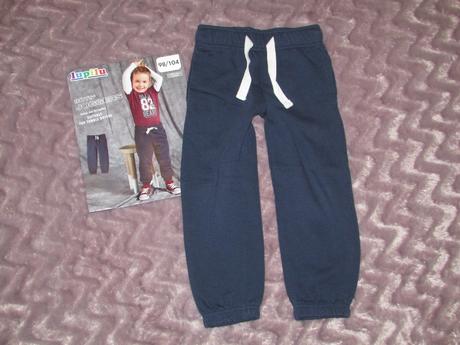 Tepláky 98/104, lupilu,98