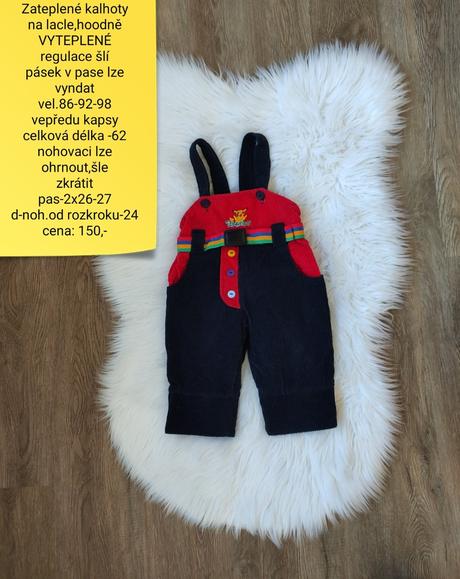 Zateplené kalhoty, 92