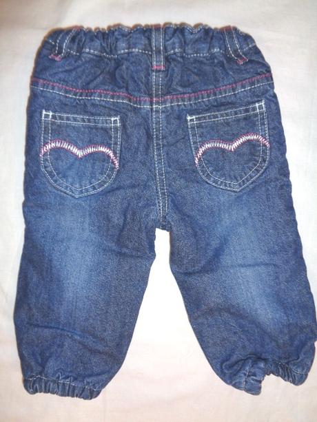 Luxusní rilfe podšité flízem - teploučké, baby club,74