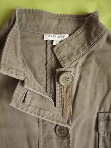 Bavlněný lehký kabátek, sako zabaione, s