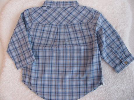 Košile sv.modré káro-place childrens, children's place,80