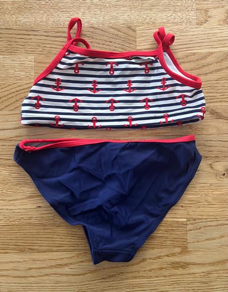 2x plavky dvojdílné aress vel.104/110, 104