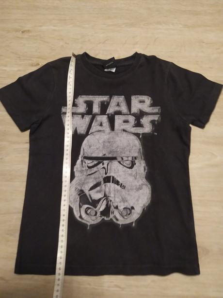 Černé tričko star wars, 122