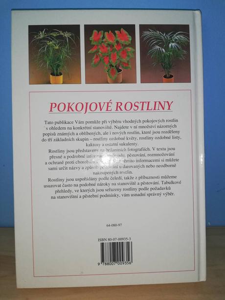 Pokojové rostliny správný výběr a správná péče,