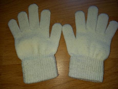 Rukavice s mašlí 8-12 let, c&a,128