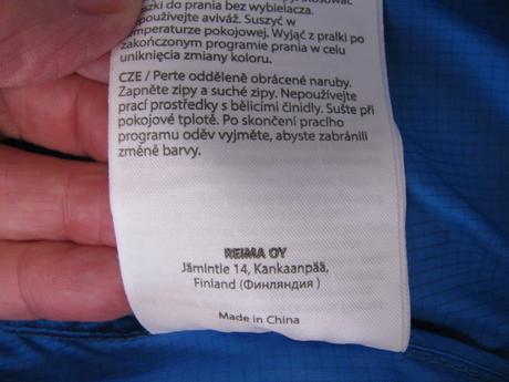 Chlapecká bunda s kapucí, větrovka reima, reima,140