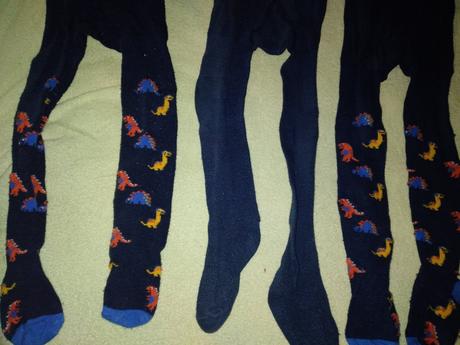 Klučičí punčocháče dinosauři vel. 86 - 92, nkd,86