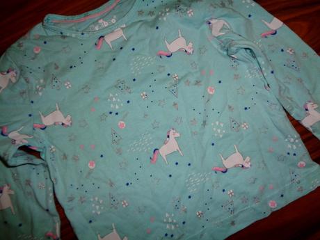 Krásné limetkově zelené tričko s jednorožci 86/92, kuniboo,86