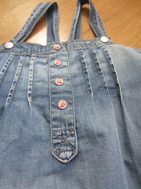 Lehoučké džínové, riflové šatičky, sukýnka kappahl, kappahl,116