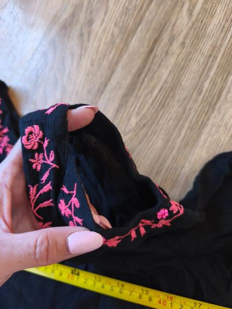 Viskózová halenka s holými rameny 158/164, xs/s, takko,164