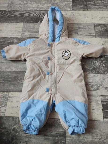 Kombinéza zimní 62/68(3-6m)chlapecká, 62