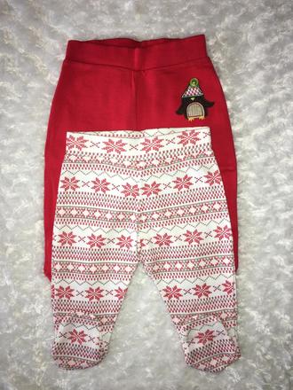 2x vánoční polodupačky f&f, 68