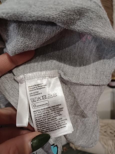 Teplákové šaty h&m 110/116, h&m,116